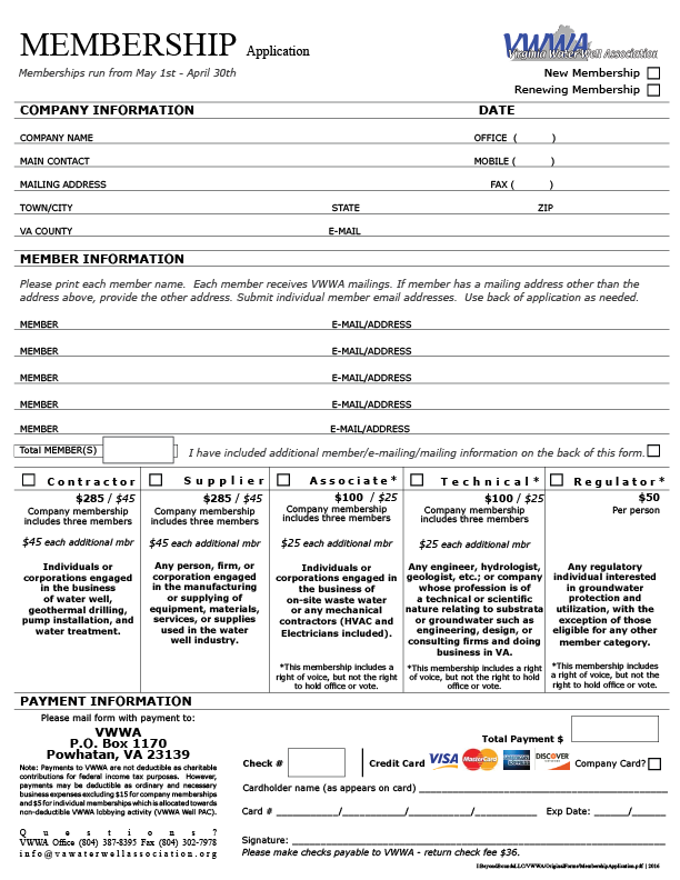 Renew Your Membership